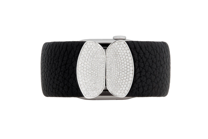 Haute Joaillerie Pavé DTN SmrtKuff® for Apple Watch® | French Leather